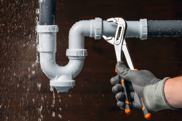 Professional Plumbing technician working in Pine Meadow, CT